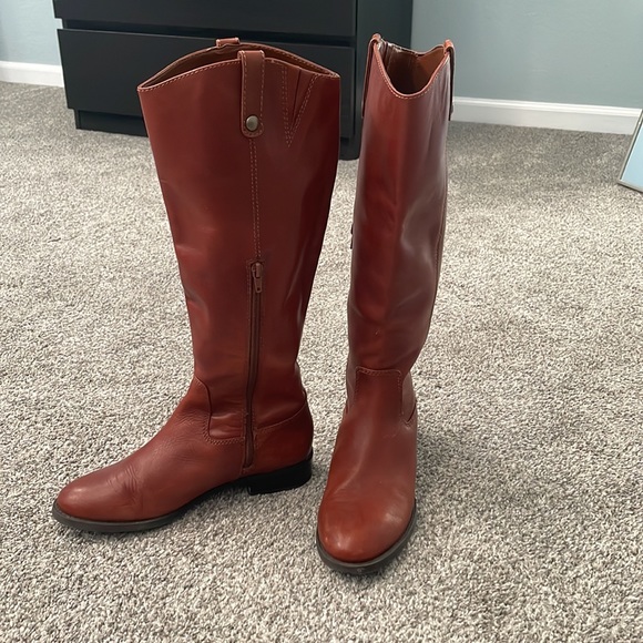 International concepts (INC) cognac brown riding boots - Picture 3 of 5